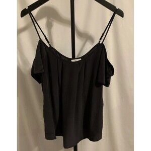 Joie Size Small Top 100% Silk Adjustable Straps Off Shoulder